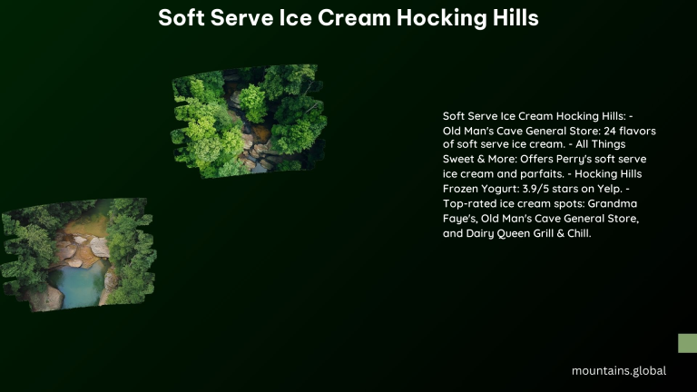 Soft Serve Ice Cream Hocking Hills