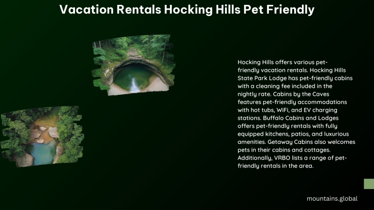 Vacation Rentals Hocking Hills Pet Friendly