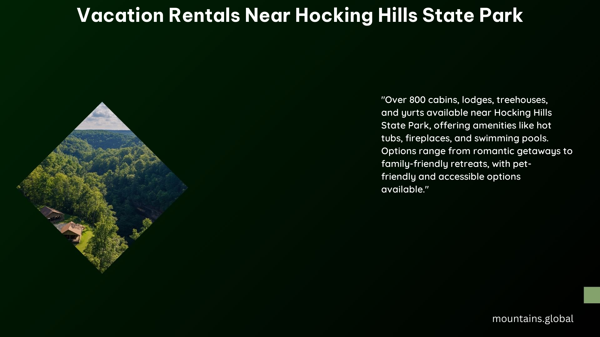 Vacation Rentals Near Hocking Hills State Park