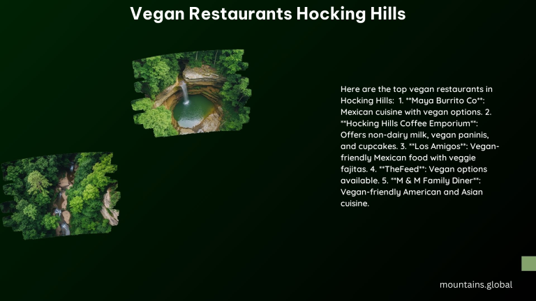 Vegan Restaurants Hocking Hills