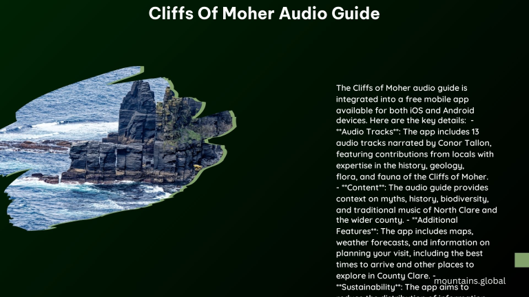 cliffs of moher audio guide