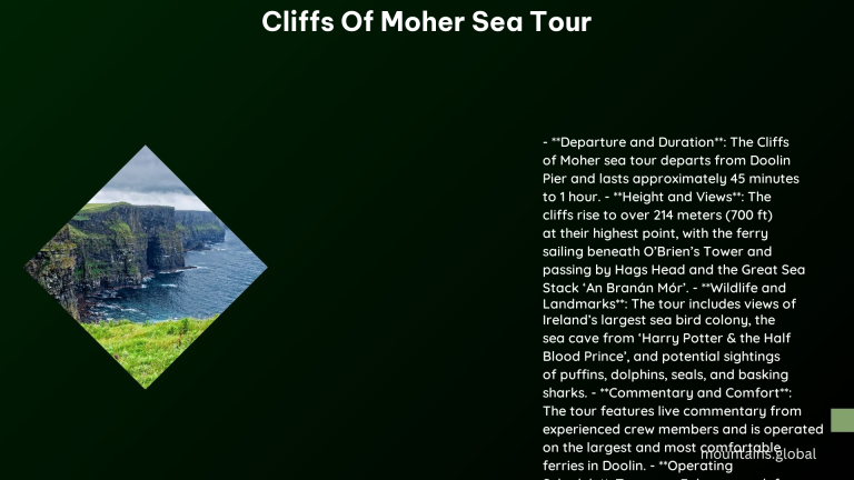 cliffs of moher sea tour