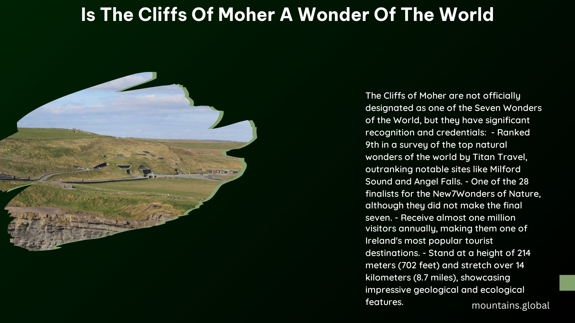 is the cliffs of moher a wonder of the world