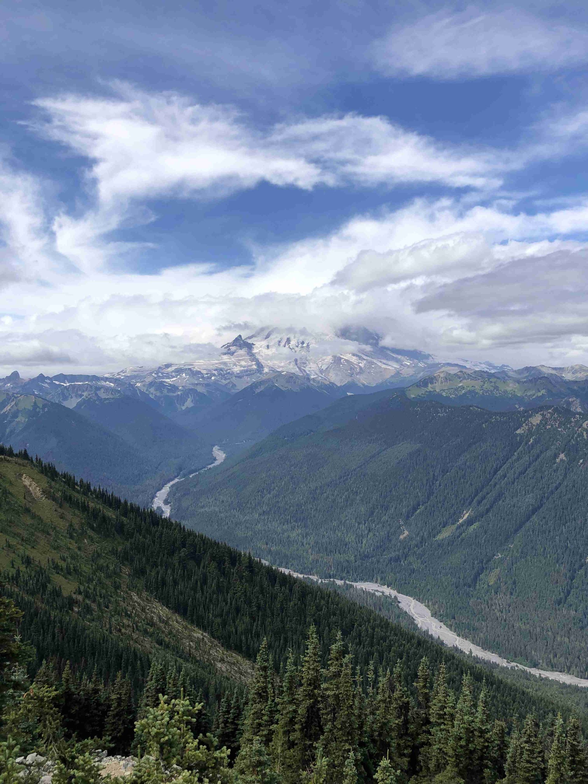 mount rainier full day walking