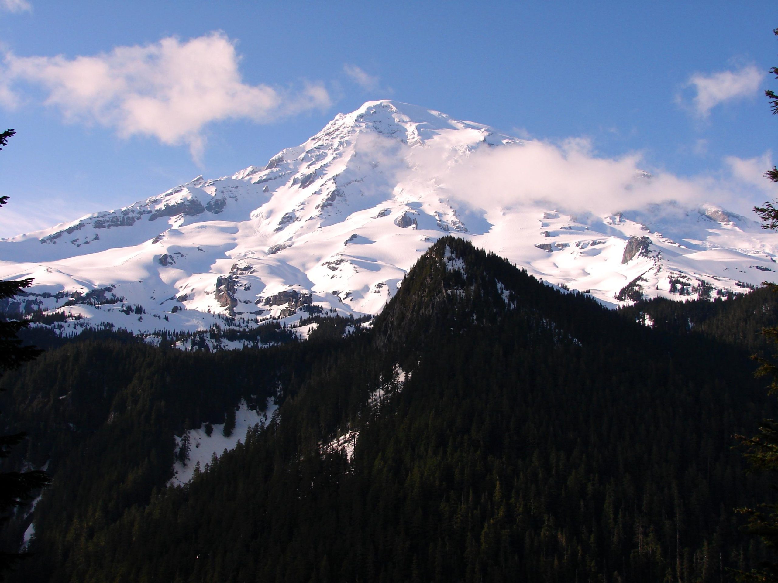 carbon glacier trail mount rainier